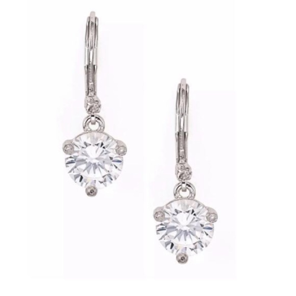 kate spade drop gem earrings